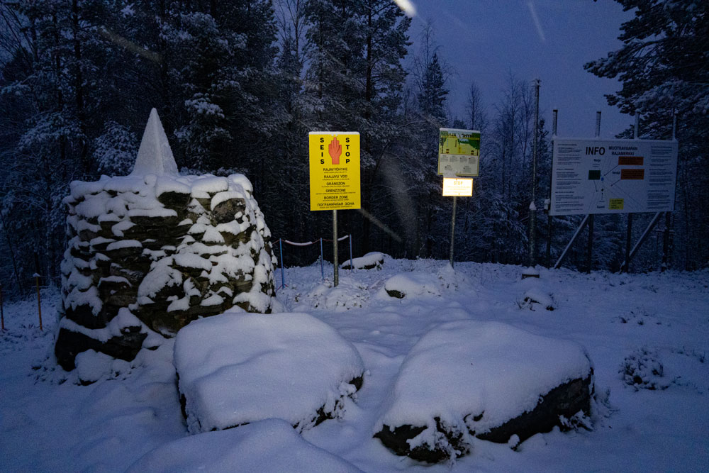 Triborder Norwegen - Finnland - Russland