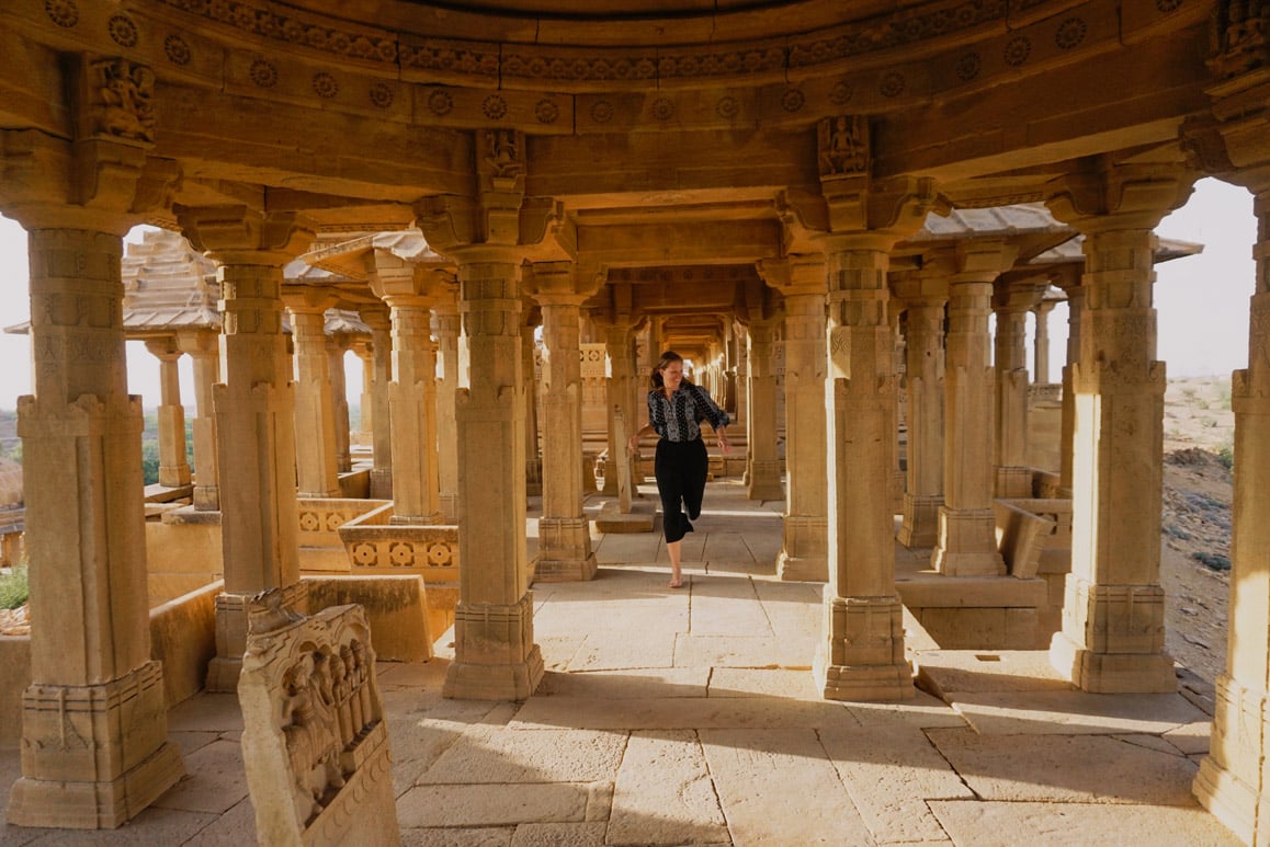 Verlassene Tempelanlage in Jaisalmer