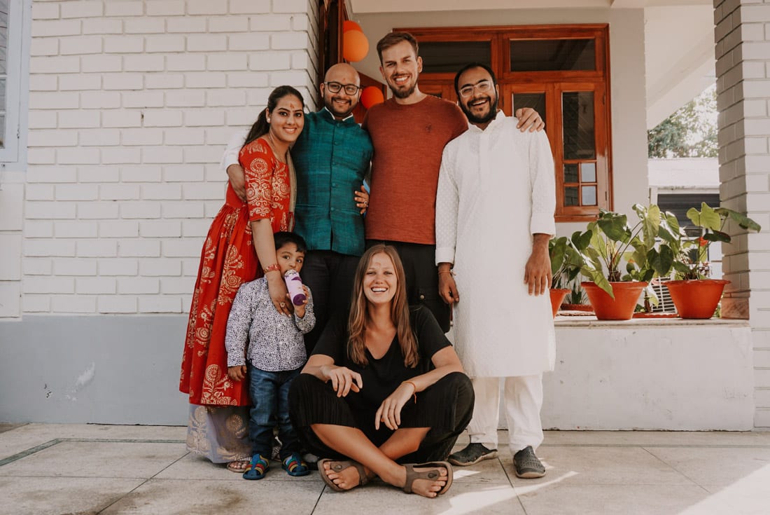 Couchsurfing in Indien